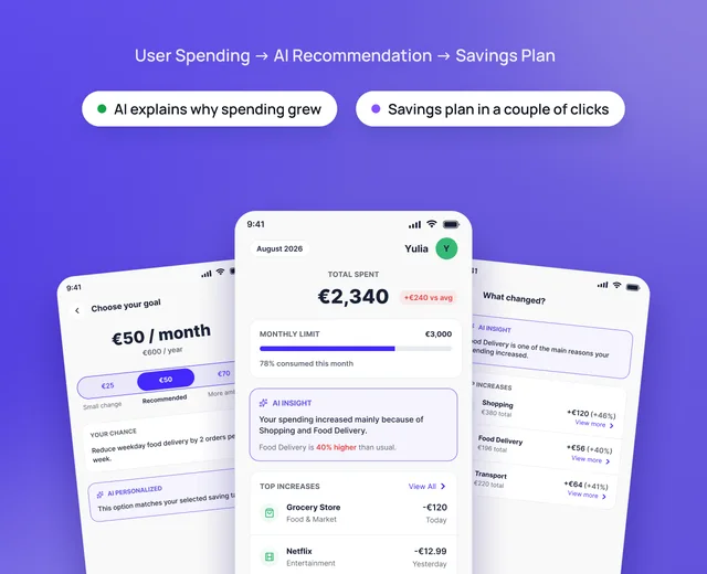 Spending Coach — AI explains where the money went
